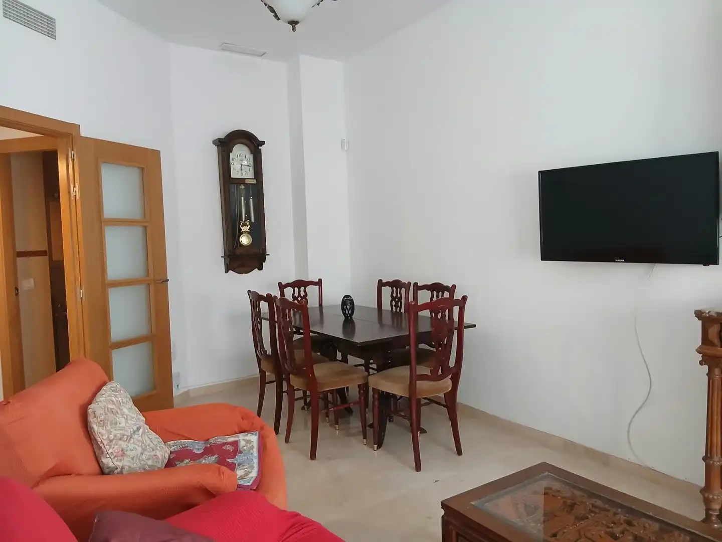 Dining room of Flat for rent in Málaga  with Air Conditioner and Furnished