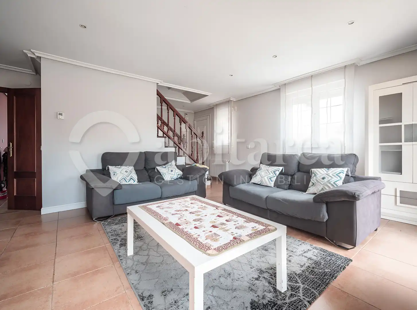 Living room of Houses for sale in Castañeda  with Heating, Private garden and Parquet flooring