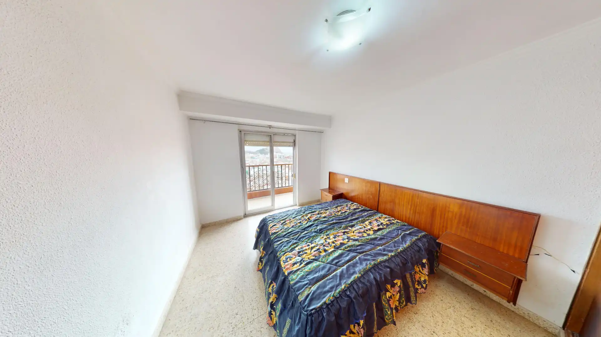Schlafzimmer von Wohnung zum Verkauf in Alicante / Alacant mit Parkett, Terrasse und Möbliert
