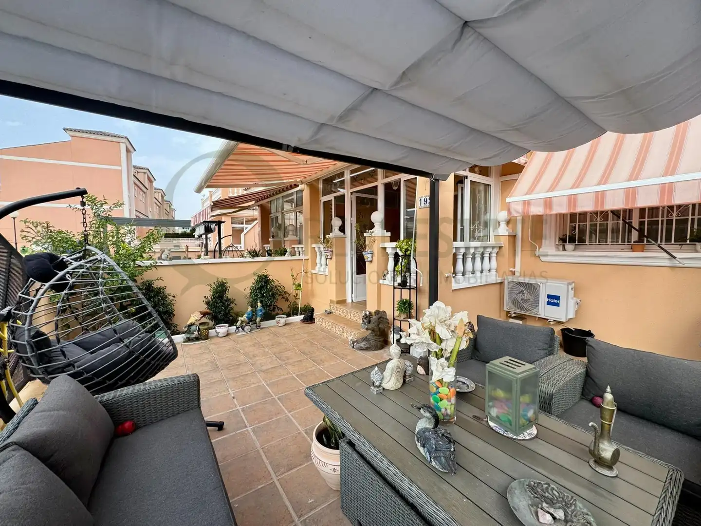 Terraza de Casa o chalet en venta en Santa Pola con Aire acondicionado, Calefacción y Jardín privado