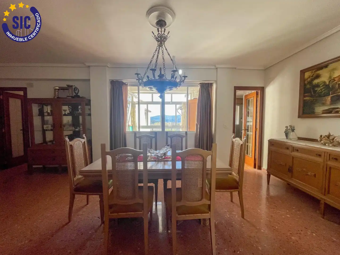 Esszimmer von Maisonette zum Verkauf in Chera mit Heizung, Privatgarten und Balkon