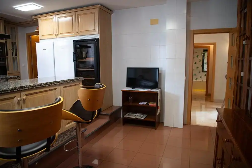 Cocina de Casa o chalet en venta en Bormujos con Aire acondicionado, Calefacción y Jardín privado