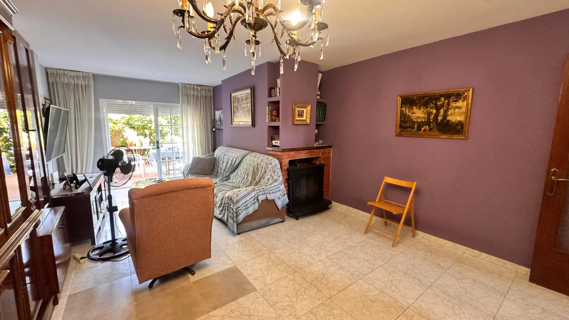 Sala de estar de Casa adosada en venta en Altafulla con Aire acondicionado, Calefacción y Jardín privado