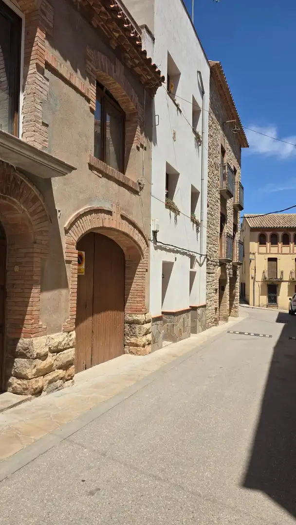 Vista exterior de Casa o xalet en venda en Sant Martí Sesgueioles amb Aire condicionat, Calefacció i Moblat