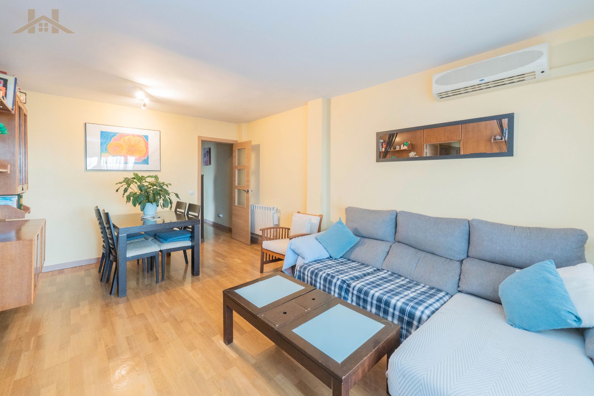 Sala de estar de Piso en venta en Móstoles con Aire acondicionado y Terraza