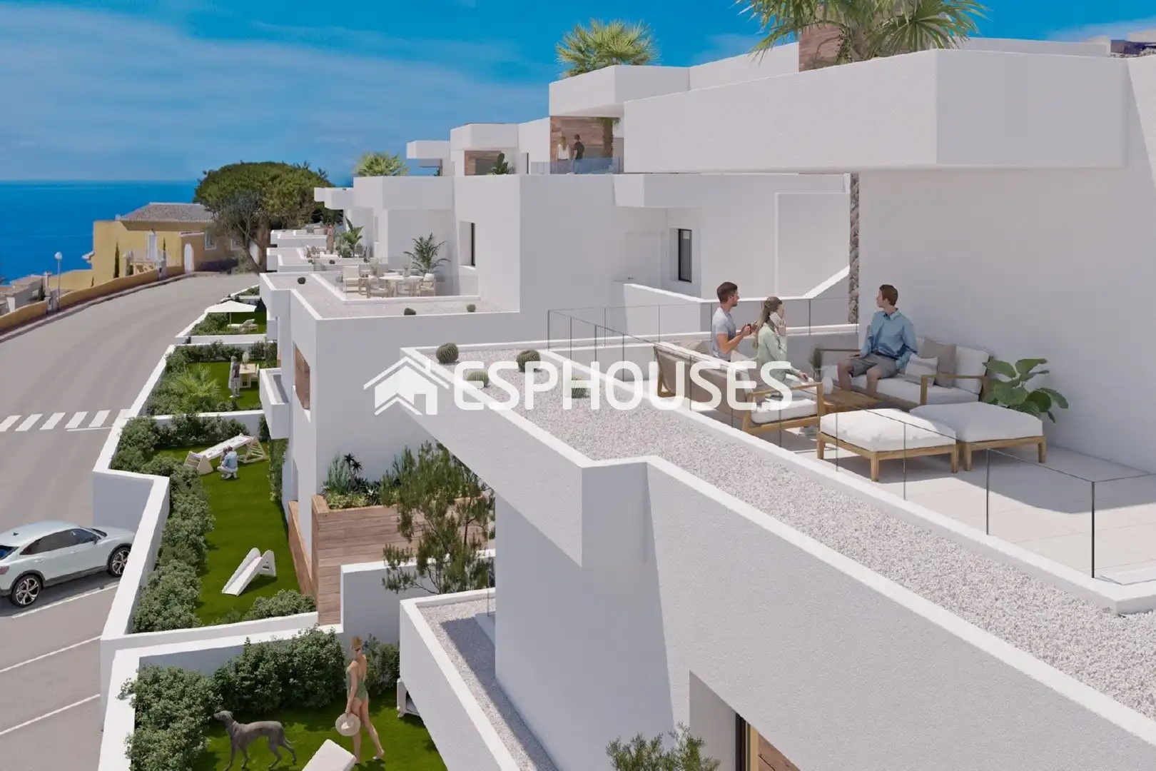 Duplex with terrace for sale in Cumbre del Sol