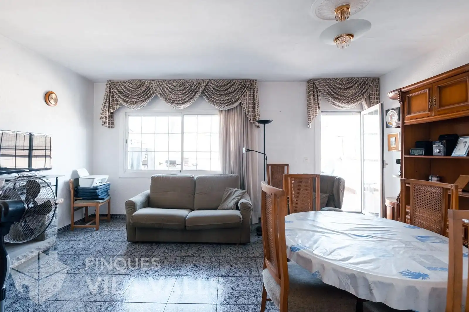 Living room of Attic for sale in Caldes de Montbui  with Heating and Terrace