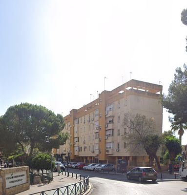 Exterior view of Flat for sale in  Sevilla Capital  with Air Conditioner, Storage room and Furnished