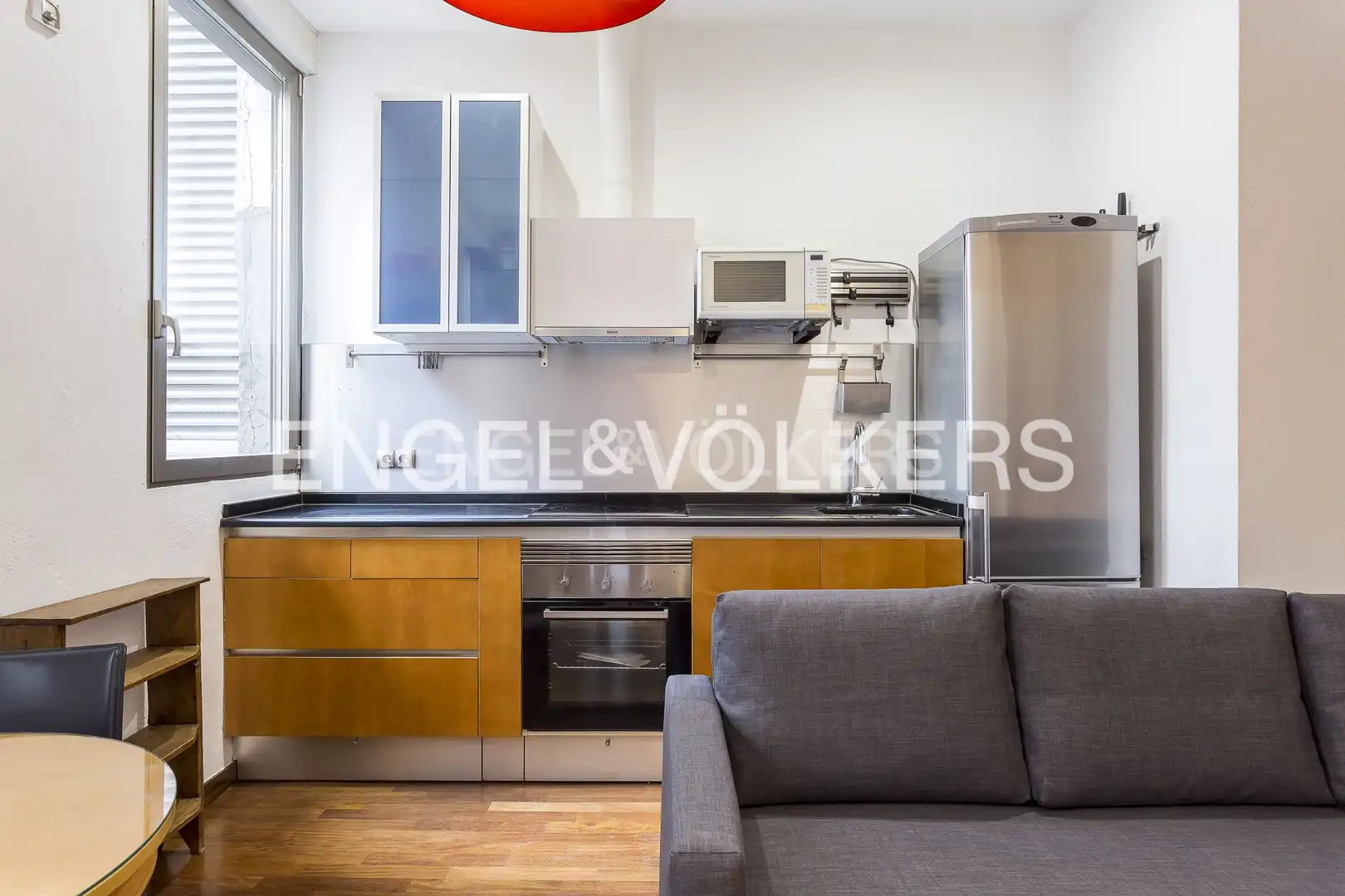 Küche von Wohnung zur Miete in Madrid mit Klimaanlage, Heizung und Möbliert
