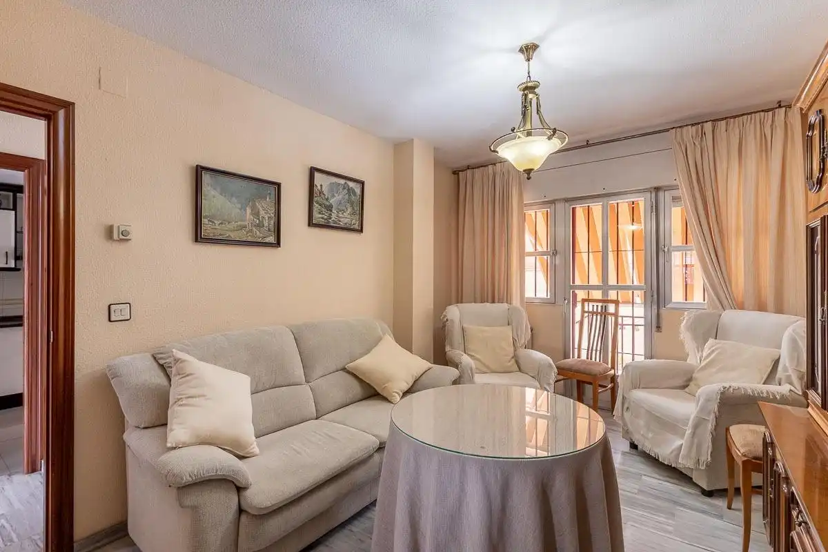 Living room of Detached homes for rent in Granada  with Air Conditioner, Heating and Private garden