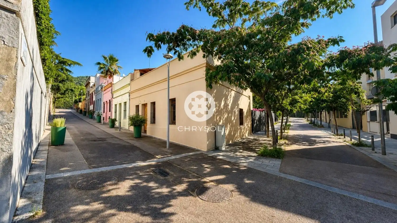 Vista exterior de Casa o chalet en venta en Barcelona con Aire acondicionado y Calefacción
