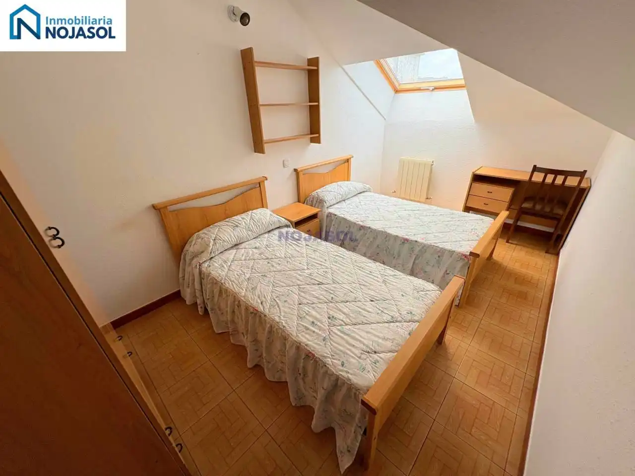 Bedroom of Flat for rent in Noja  with Heating, Terrace and Furnished