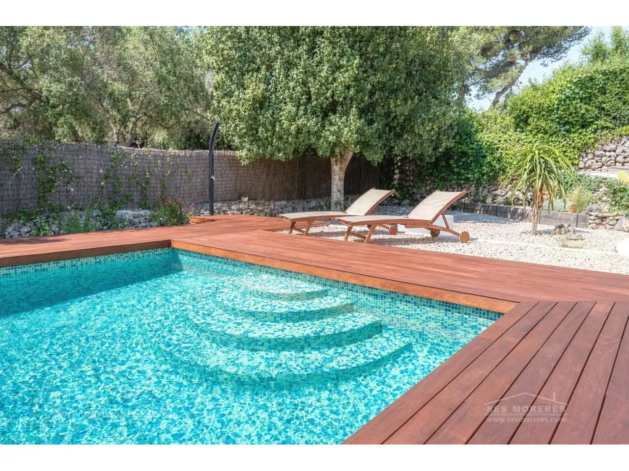 Piscina de Casa o chalet en venta en Es Castell con Calefacción, Jardín privado y Terraza
