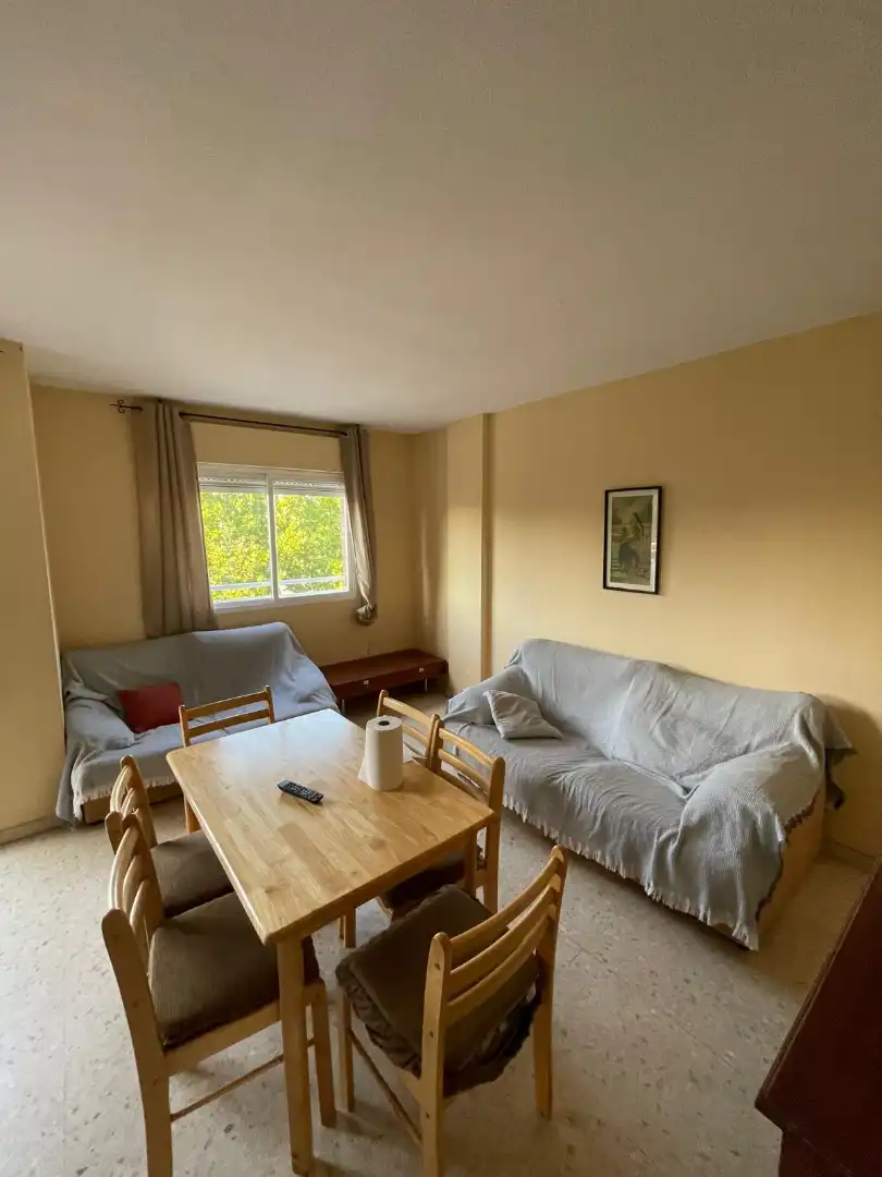 Living room of Flat for rent in Badajoz  with Air Conditioner, Heating and Terrace