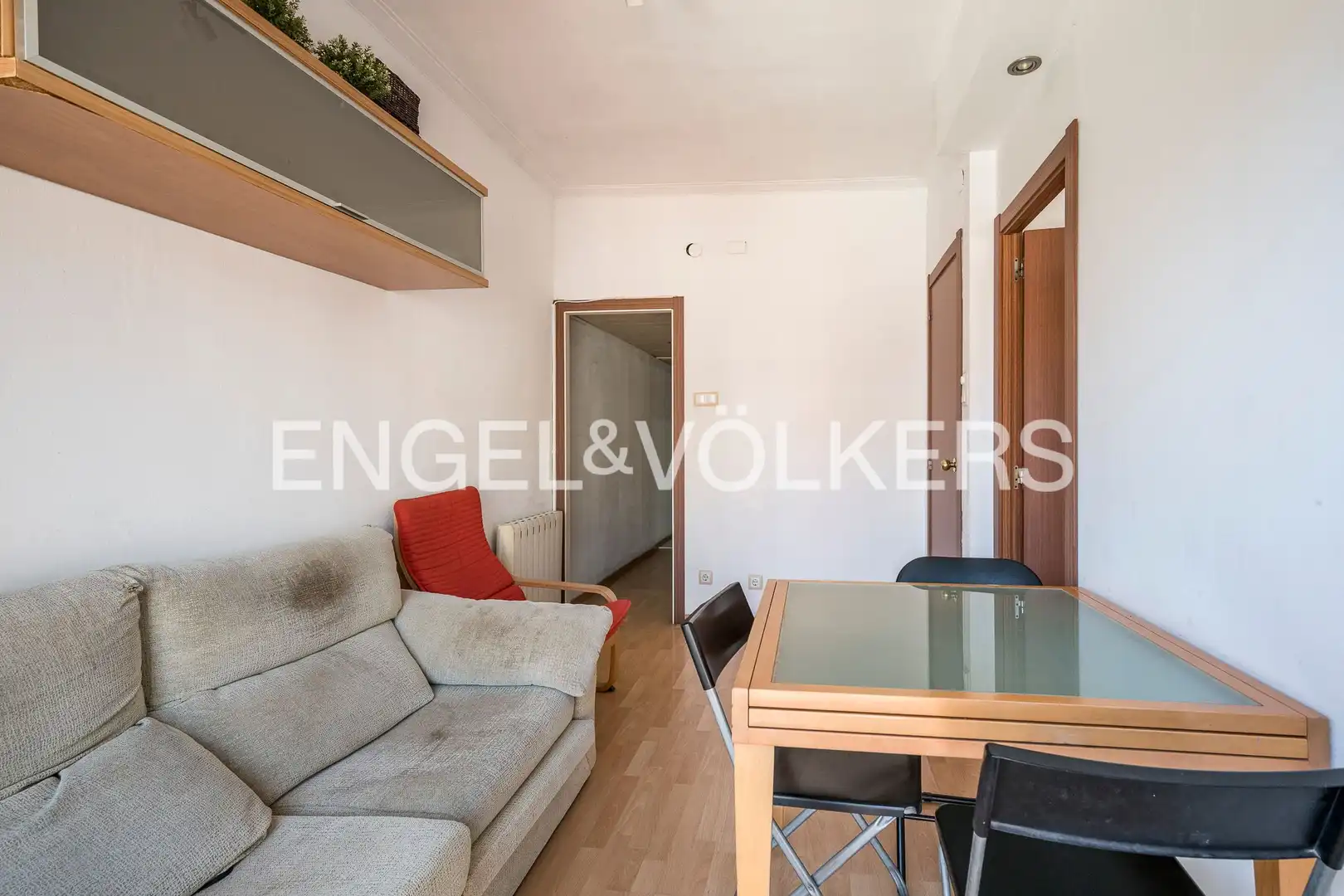 Sala de estar de Piso en venta en Barcelona con Aire acondicionado, Calefacción y Parquet
