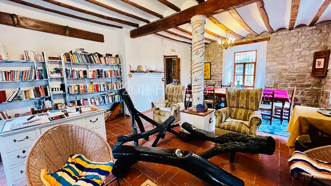 Sala de estar de Finca rústica en venta en Úbeda con Jardín privado, Terraza y Piscina