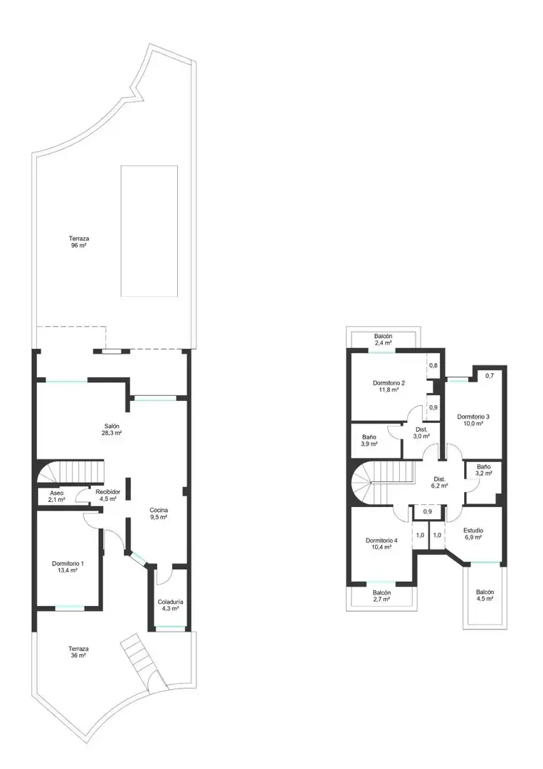 Casa adosada en venta en Calvià con Calefacción, Jardín privado y Parquet
