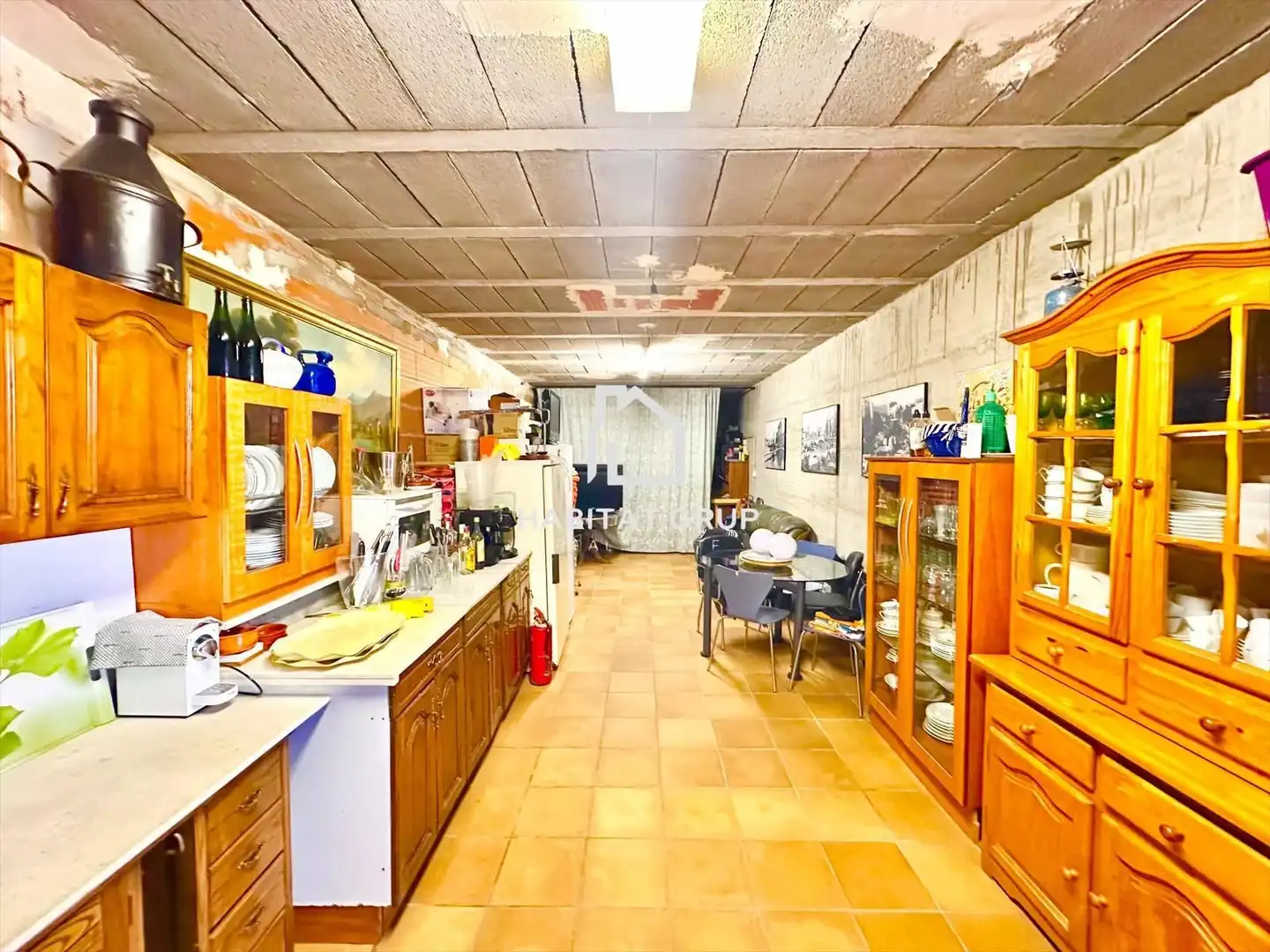 Cocina de Casa o chalet en venta en Girona con Aire acondicionado, Calefacción y Jardín privado