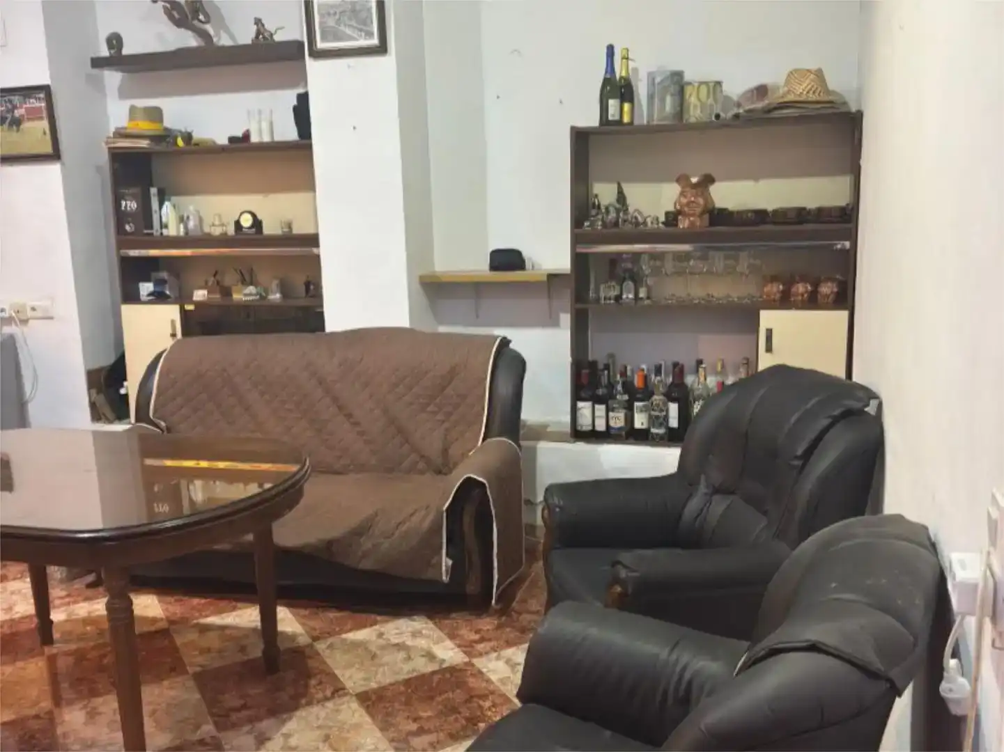 Sala de estar de Piso en venta en Puente Genil con Trastero y Amueblado