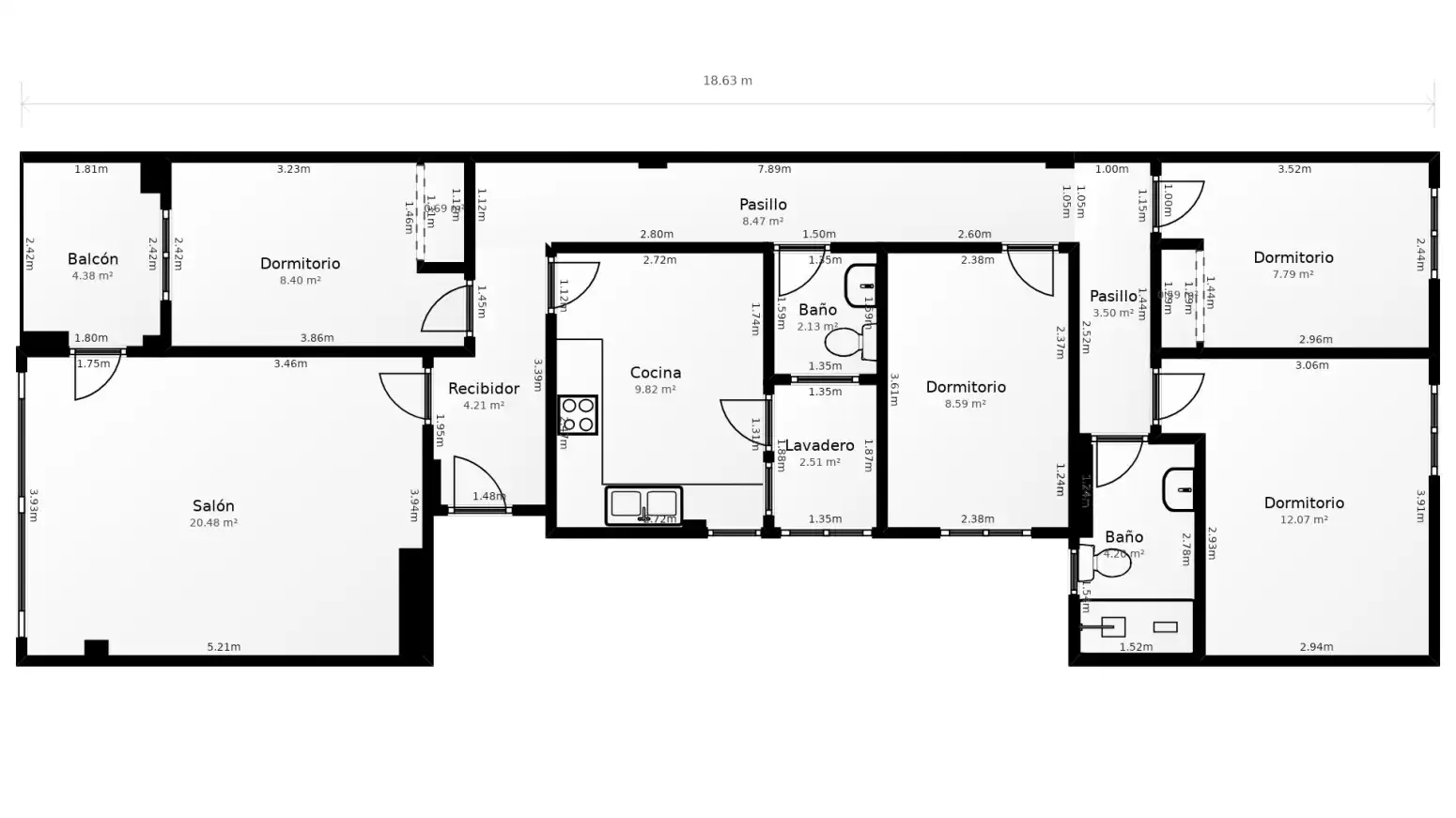 Wohnung mit Terrasse zum Verkauf in Juzgados, imagen 31