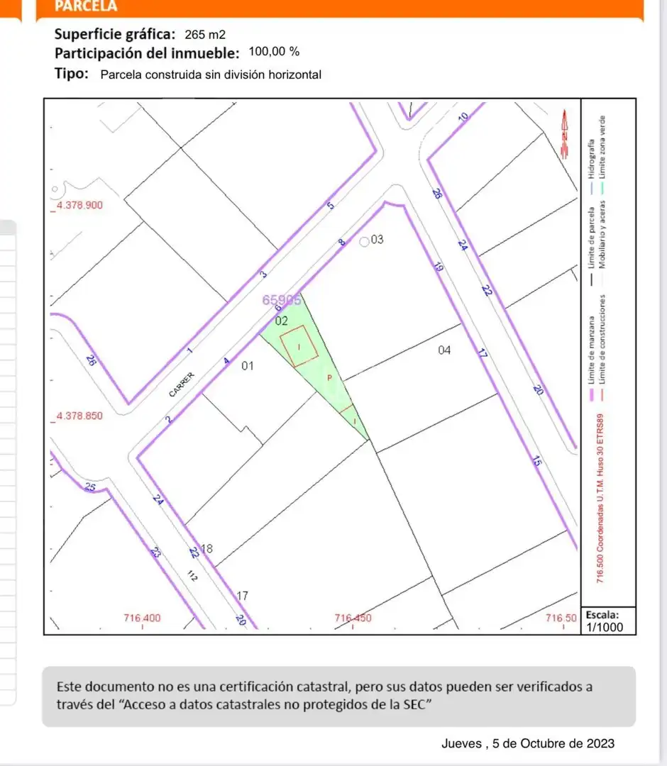 Residencial en venta en Paterna