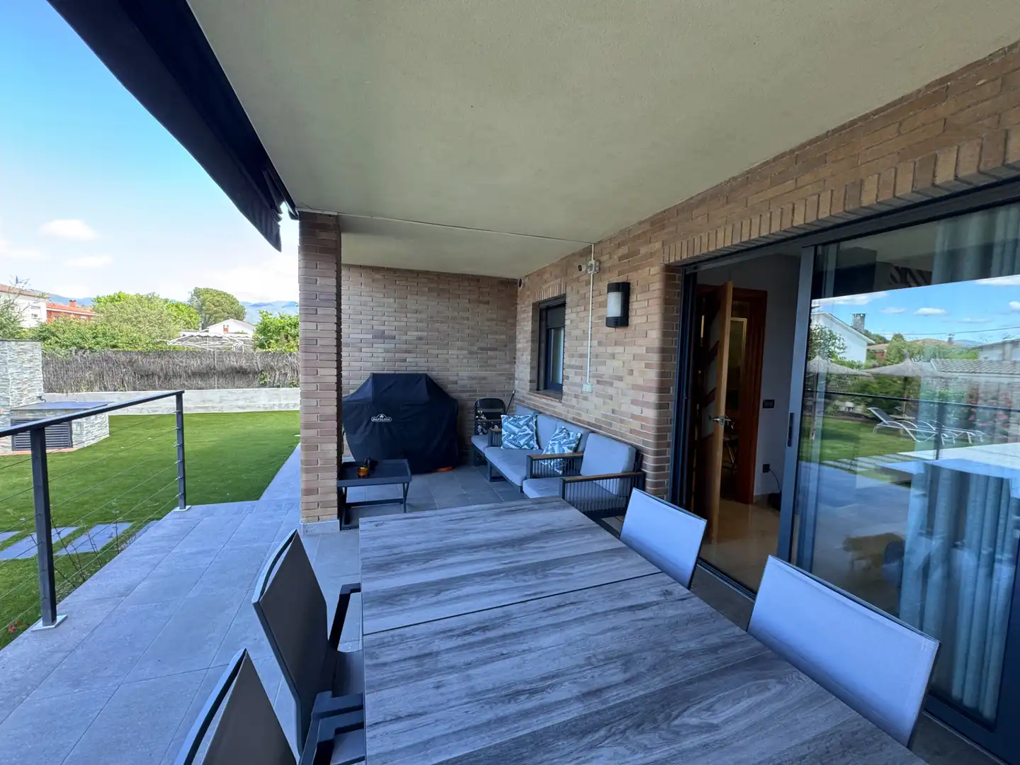 Terrace of Houses for sale in Sant Antoni de Vilamajor  with Air Conditioner, Heating and Private garden
