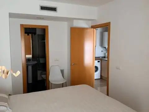 Schlafzimmer von Wohnung zur Miete in Mislata mit Klimaanlage, Möbliert und Ofen