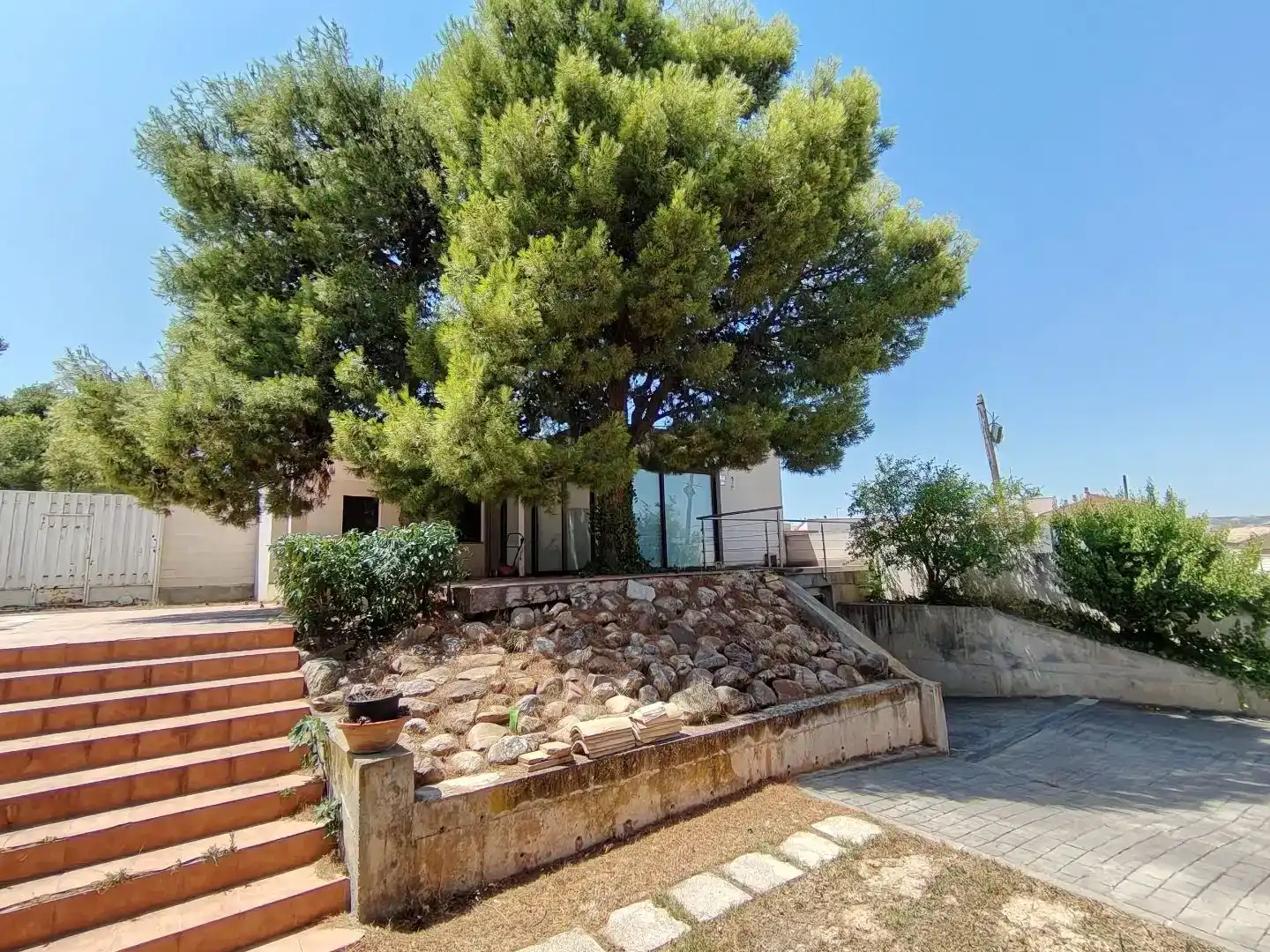 Vista exterior de Pis en venda en Botorrita amb Aire condicionat, Jardí privat i Traster
