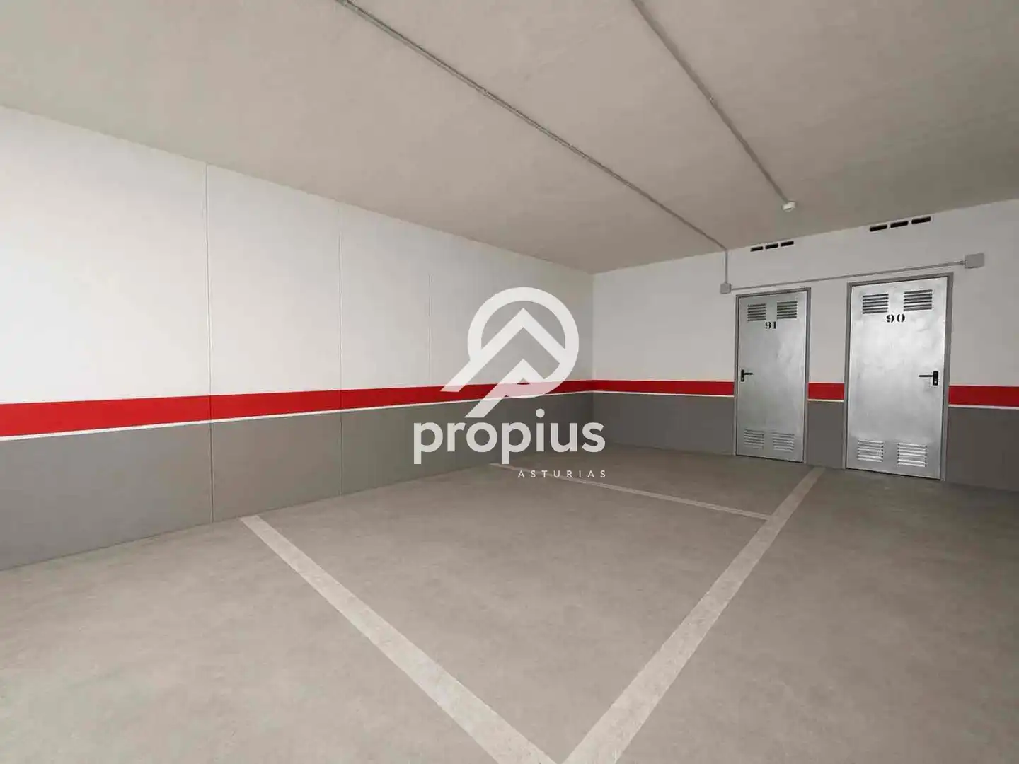 Parking of Flat for sale in Llanes  with Heating, Terrace and Storage room