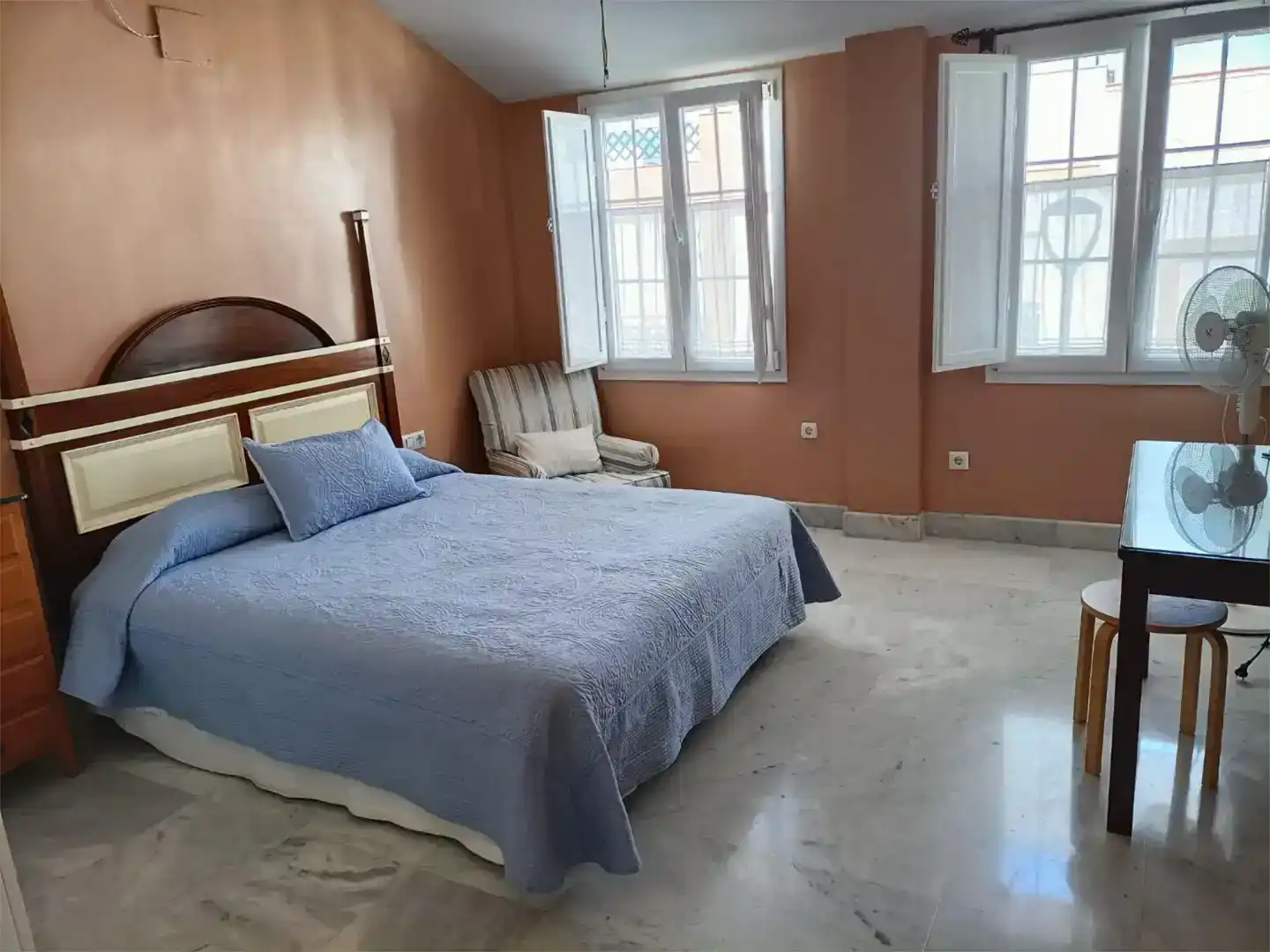 Dormitori de Casa adosada de lloguer en Santiponce