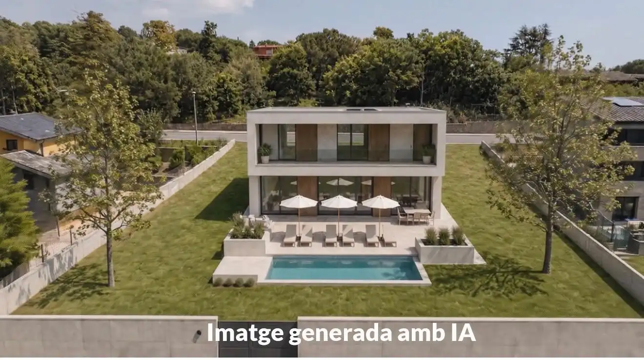 Vista exterior de Residencial en venta en Sant Pere de Vilamajor