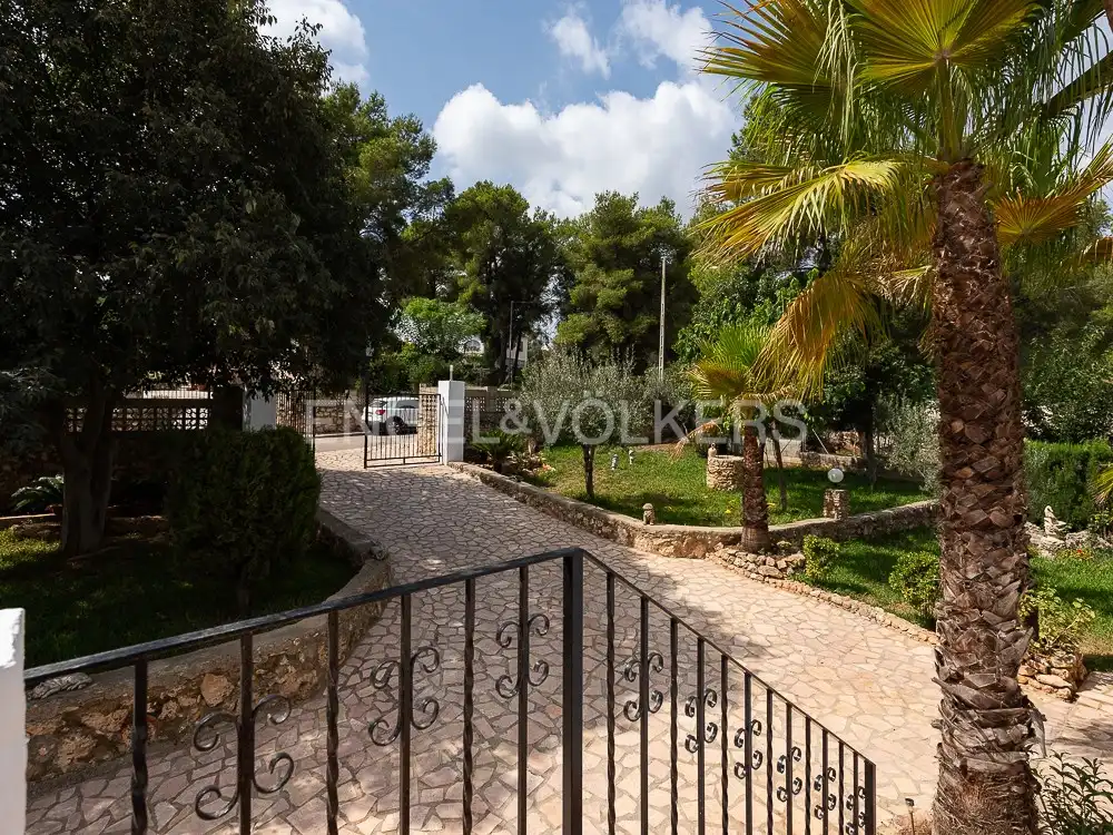 Vista exterior de Casa o xalet en venda en Alberic amb Aire condicionat, Calefacció i Jardí privat