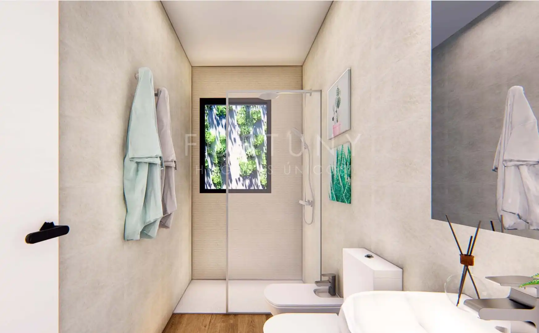 Baño de Residencial en venta en Málaga