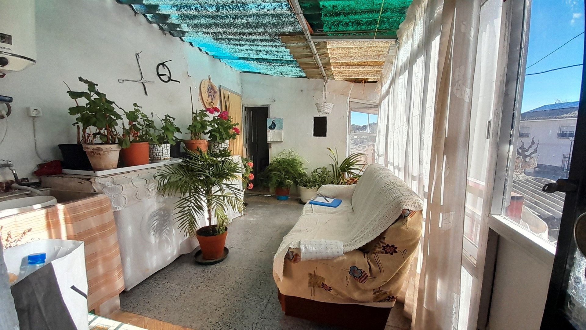 Balcony of House or chalet for sale in Caravaca de la Cruz  with Furnished