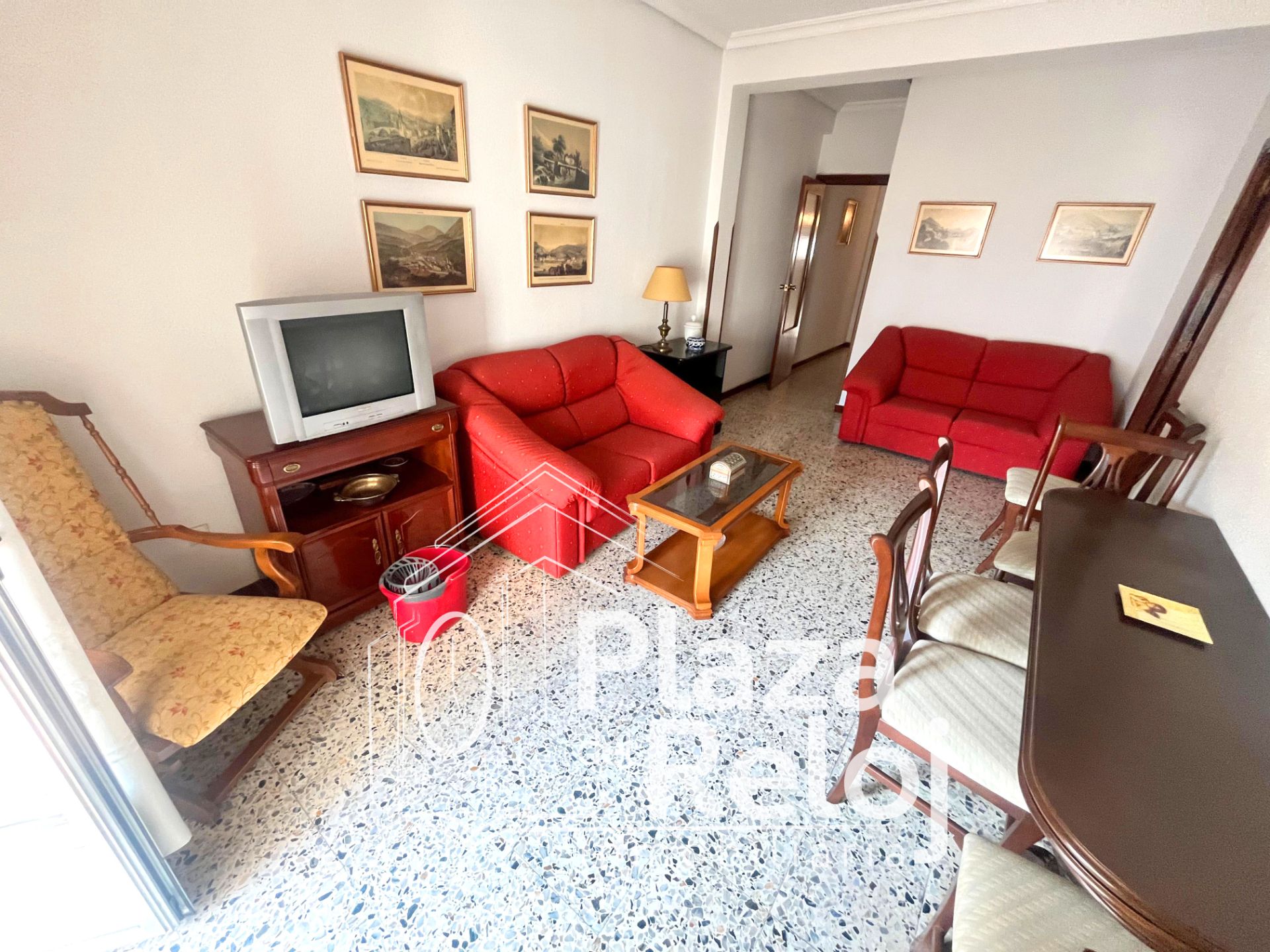 Living room of Flat for sale in Talavera de la Reina  with Terrace and Furnished