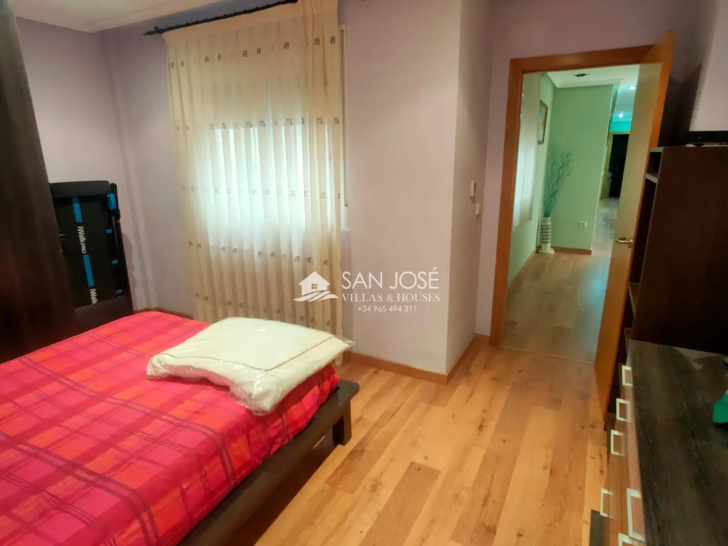 Bedroom of Flat for sale in Aspe  with Air Conditioner, Heating and Terrace