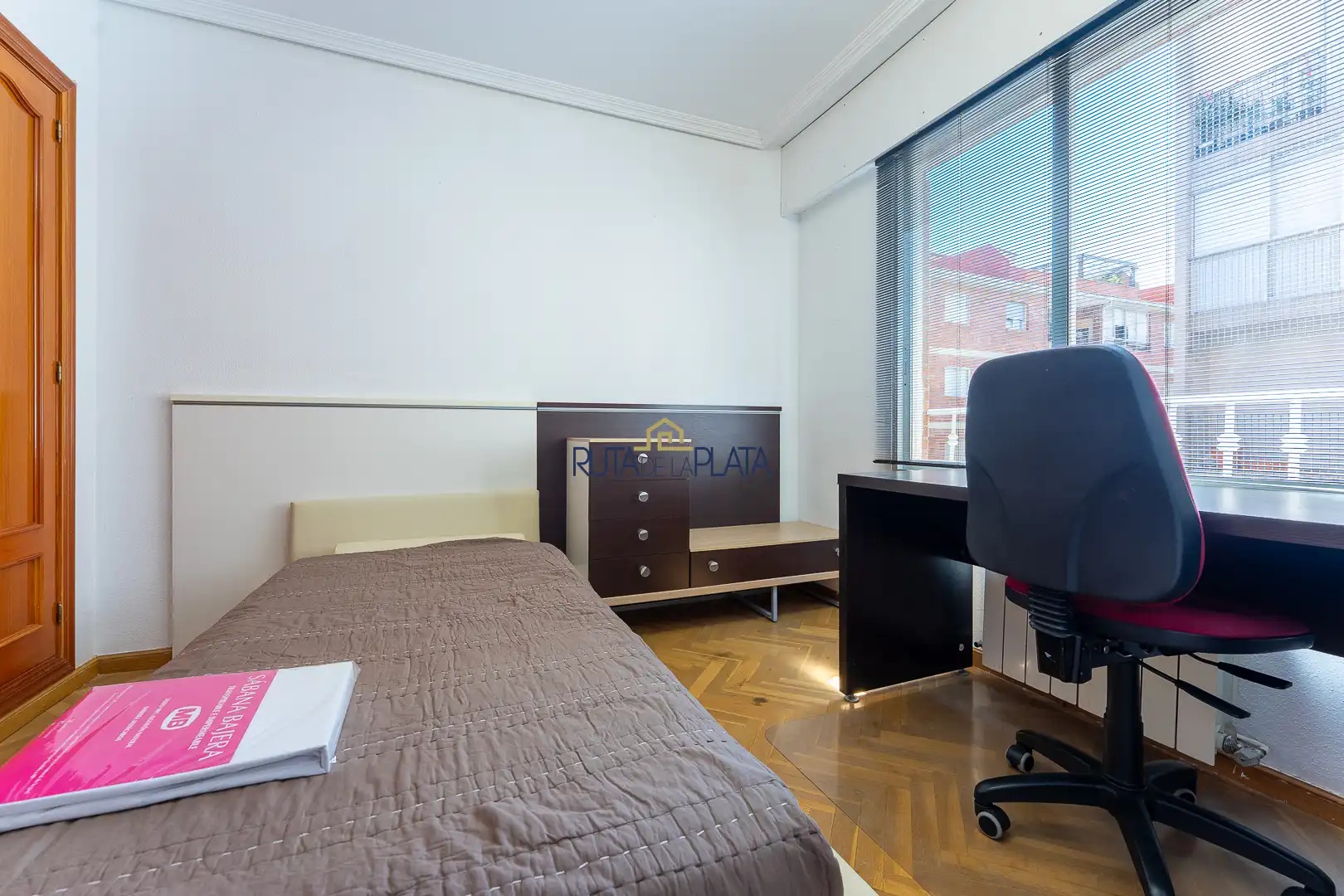 Bedroom of Flat for rent in Zamora Capital   with Heating, Parquet flooring and Terrace