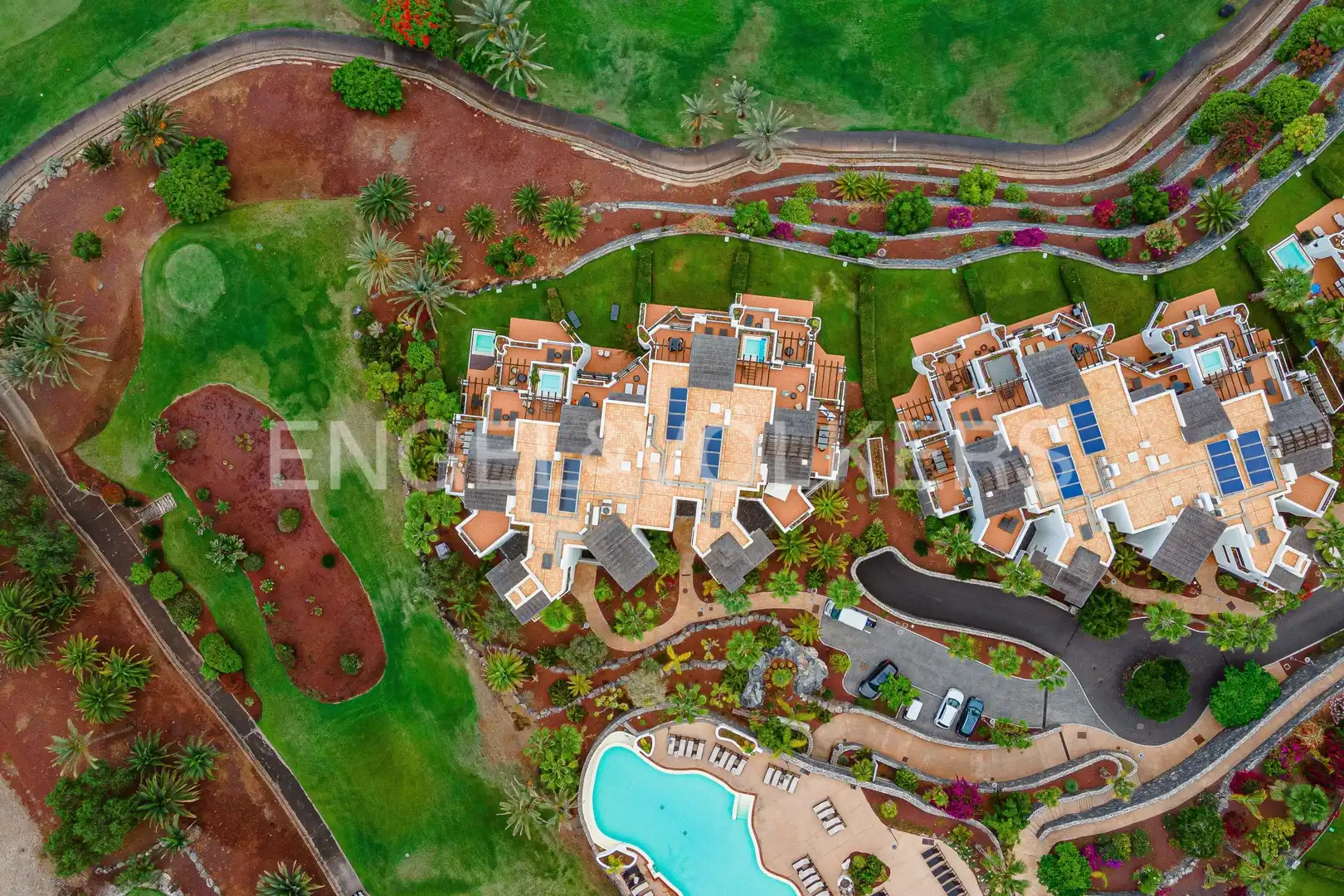 Vista exterior de Piso en venta en Guía de Isora con Aire acondicionado, Terraza y Piscina