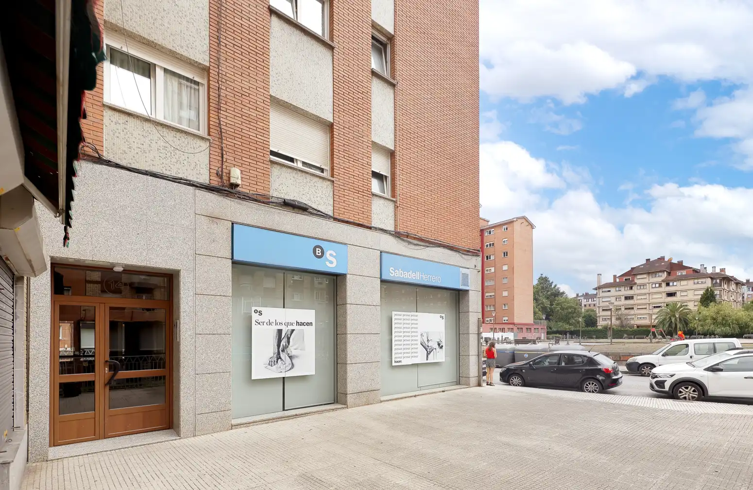 Vista exterior de Piso en venta en Gijón  con Calefacción