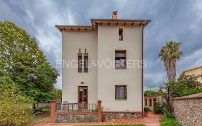 Exterior view of House or chalet for sale in Santa Maria de Palautordera  with Heating and Private garden