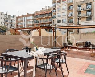 Terrace of Apartment to rent in  Barcelona Capital  with Air Conditioner, Heating and Terrace