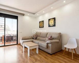 Living room of Flat for sale in Málaga Capital  with Air Conditioner, Terrace and Storage room