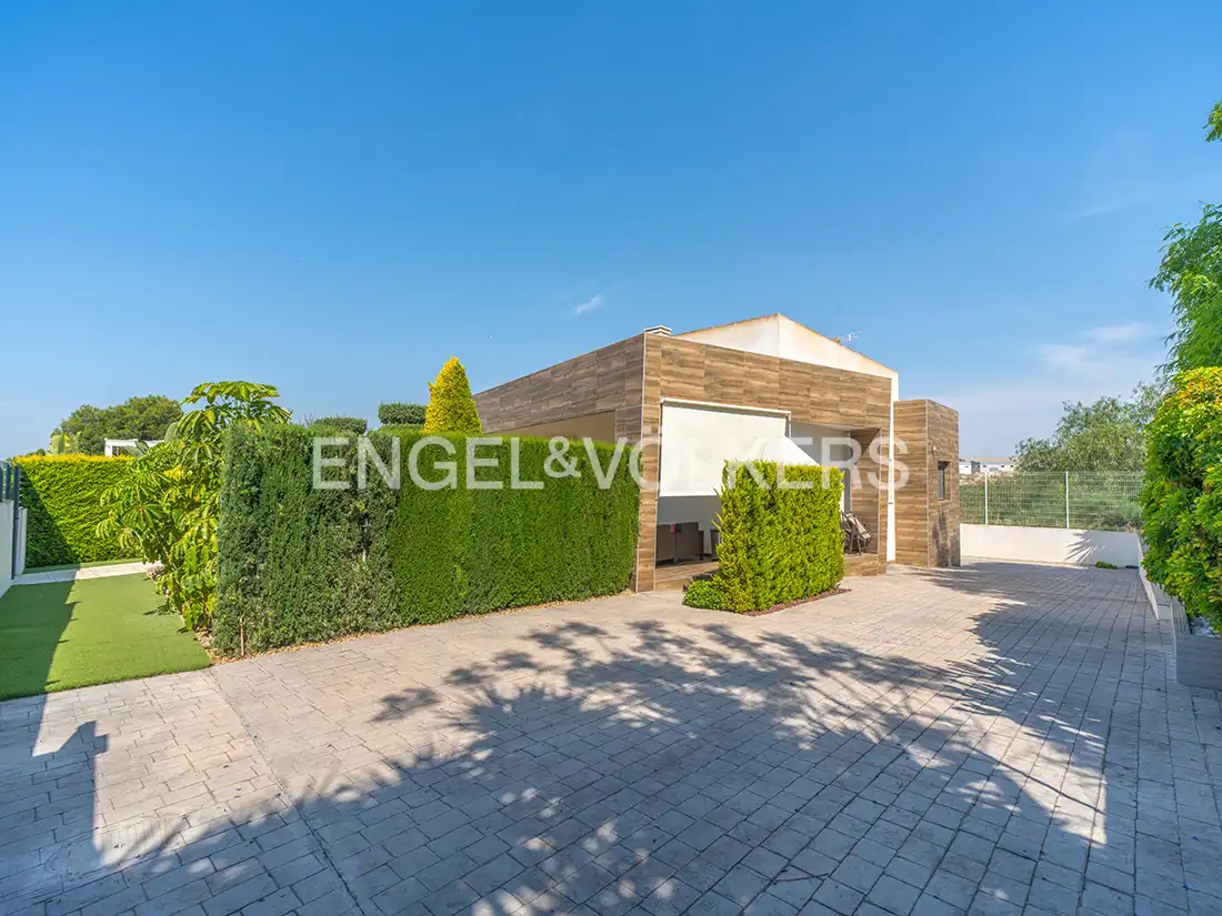 Terraza de Casa o chalet en venta en Santa Pola con Aire acondicionado, Calefacción y Jardín privado