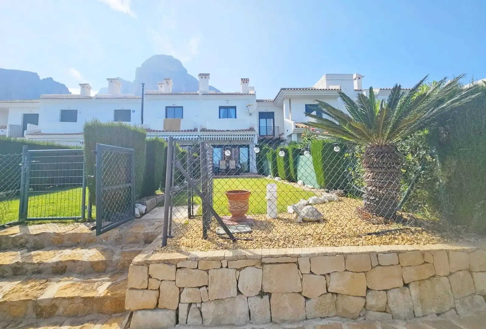 Garden of Houses for sale in Polop  with Private garden and Community pool