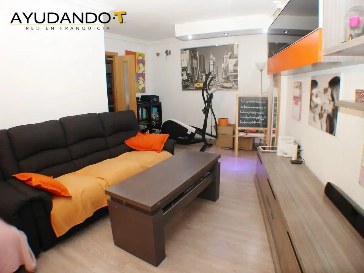 Wohnzimmer von Wohnung zum Verkauf in Valdemoro mit Klimaanlage, Heizung und Terrasse