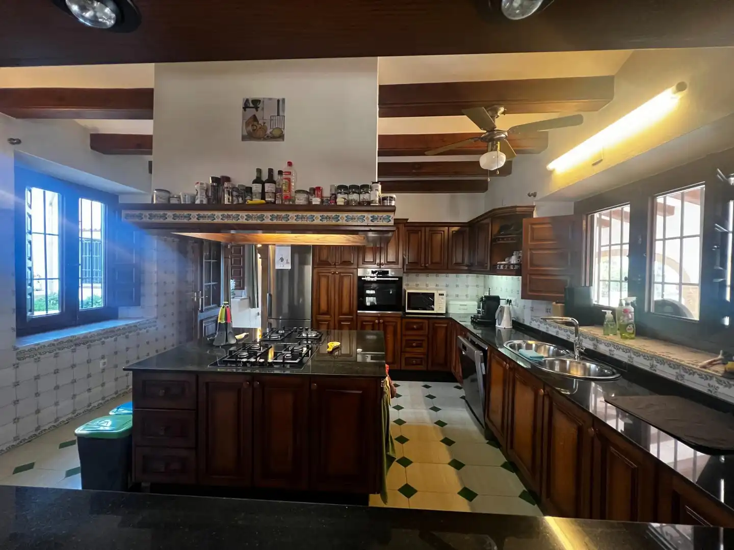 Cuina de Casa o xalet en venda en Jávea / Xàbia amb Aire condicionat, Jardí privat i Terrassa