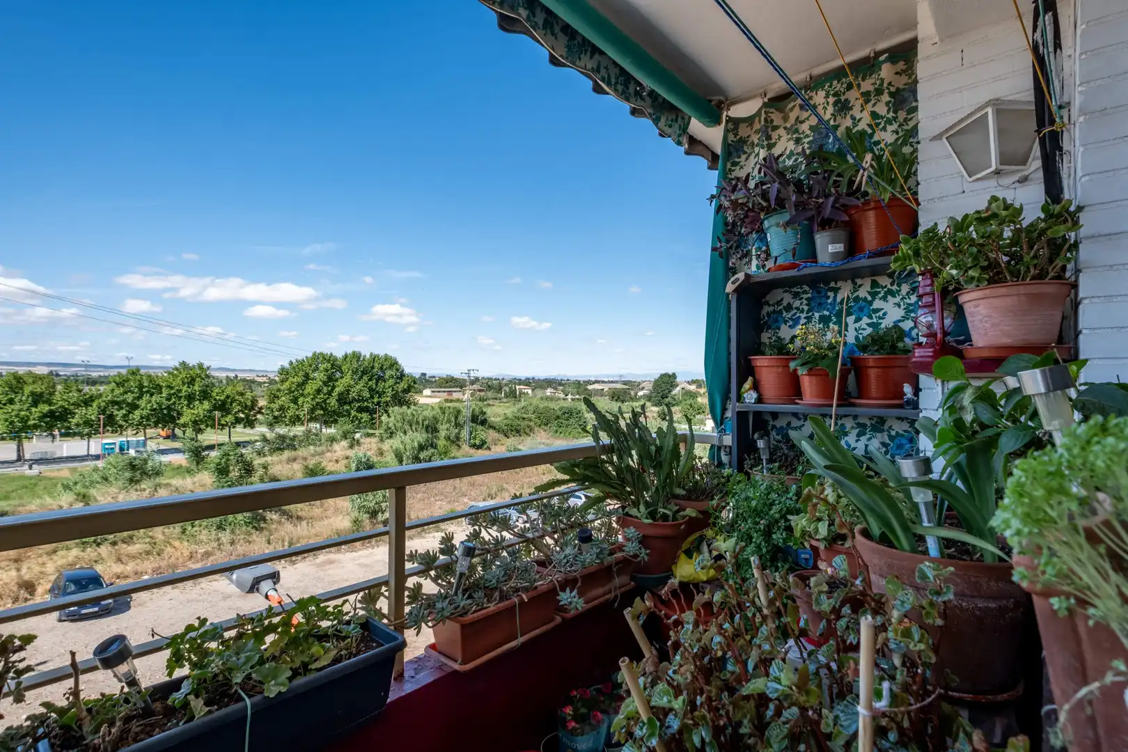 Balcony of Flat for sale in Utebo  with Air Conditioner, Heating and Balcony