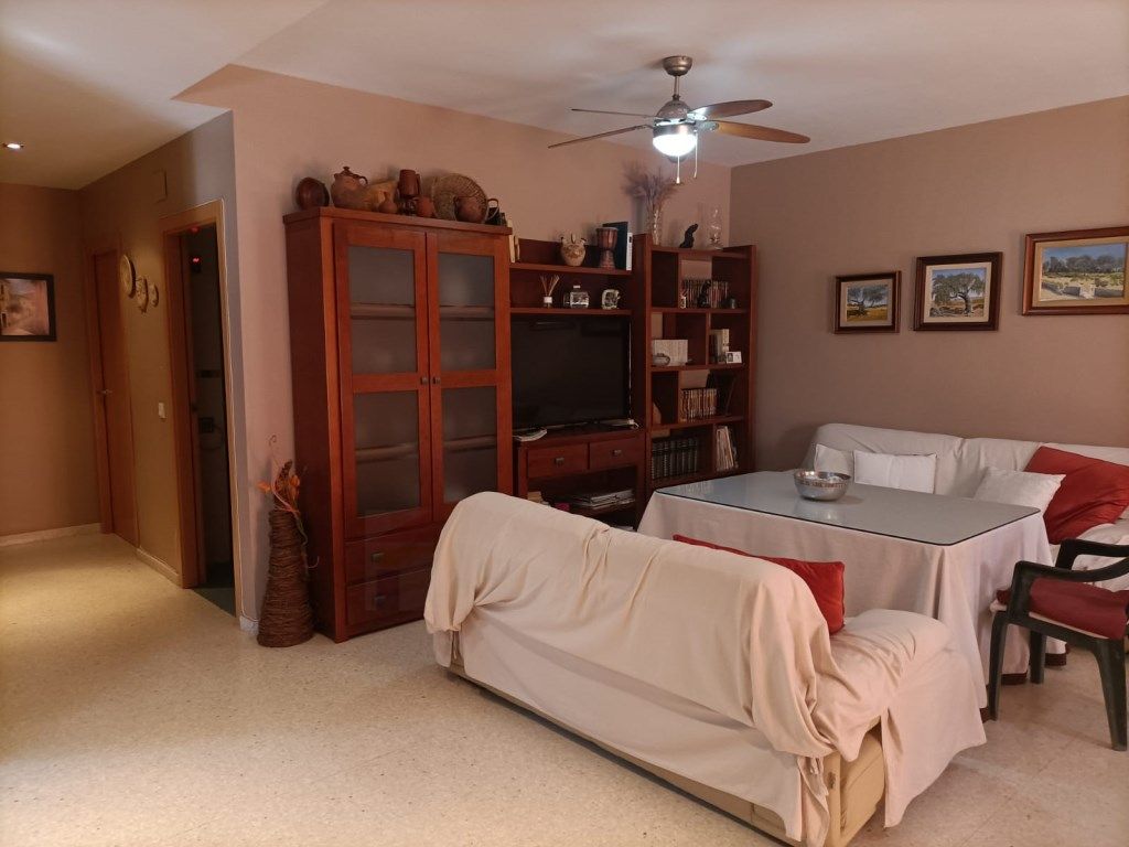 Sala d'estar de Casa adosada en venda en Badajoz Capital