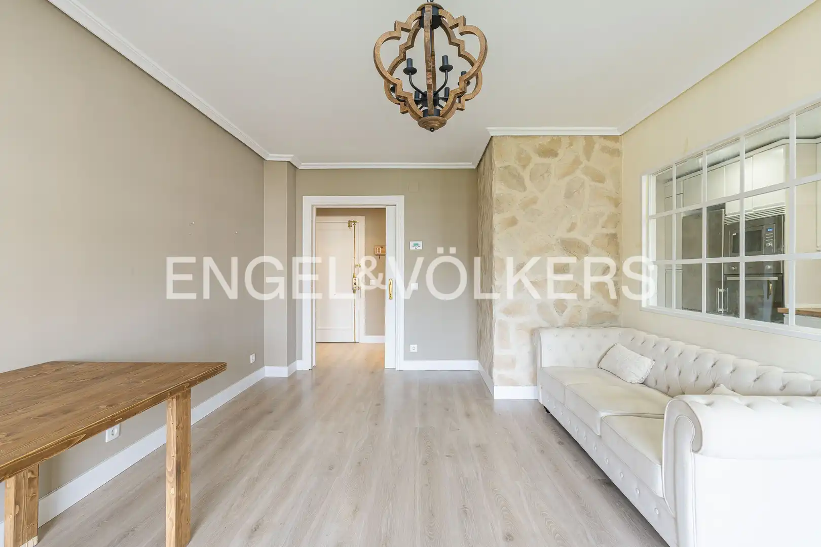 Sala de estar de Piso de alquiler en Pozuelo de Alarcón con Aire acondicionado, Calefacción y Terraza