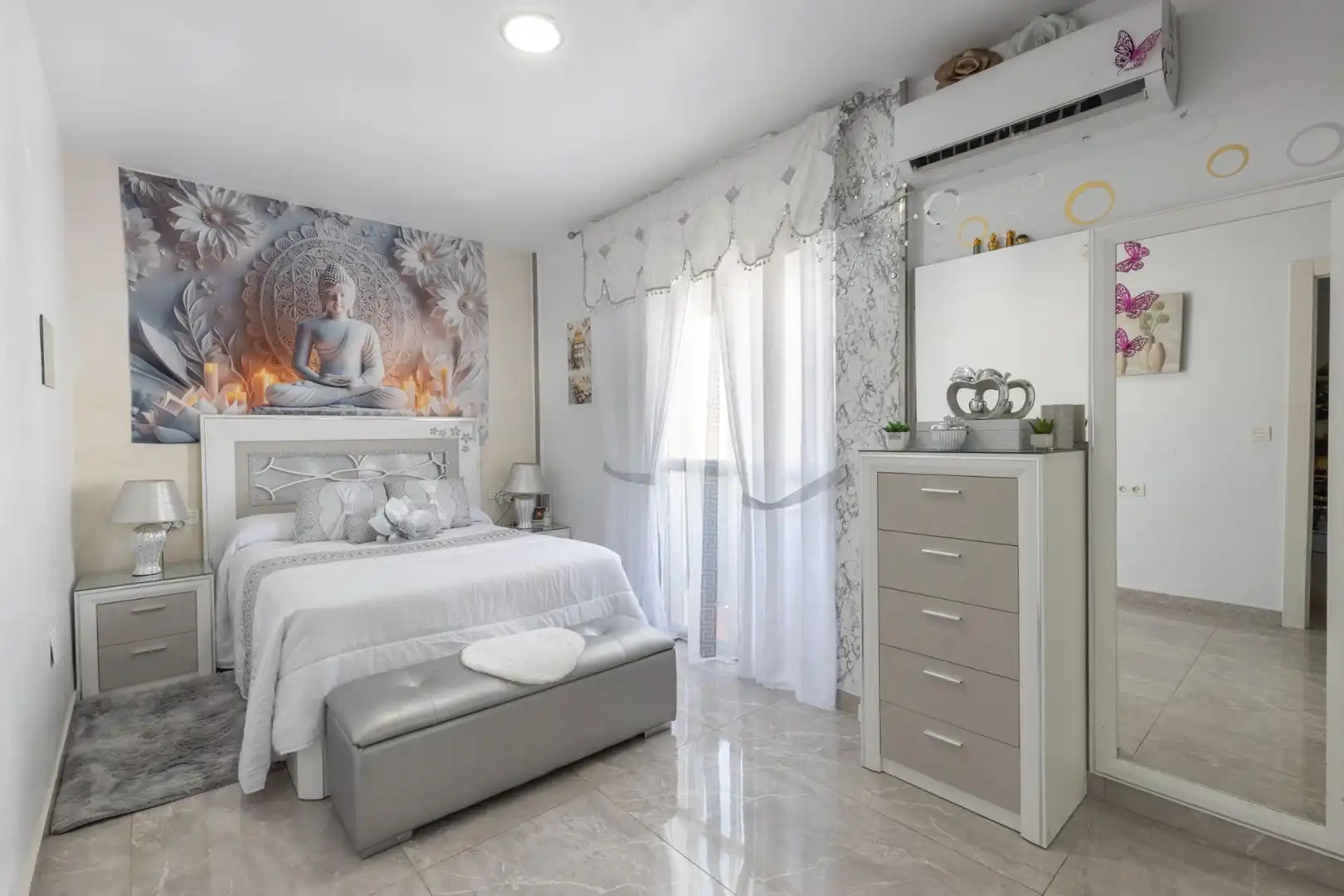 Bedroom of Houses for sale in Láchar  with Air Conditioner, Heating and Swimming Pool